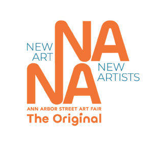 Logo for Ann Arbor Street Art Fair, The Original 2026 NANA - College Student Application