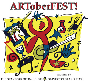 Logo for ARToberFEST Galveston 2026