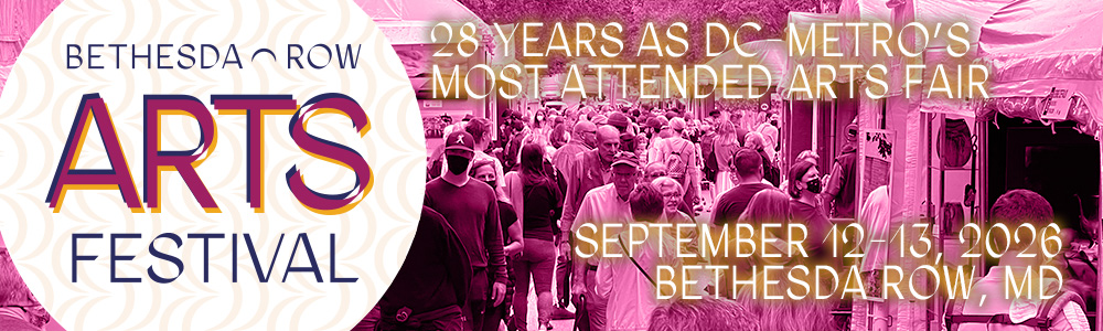 Logo for Bethesda Row Arts Festival 2026