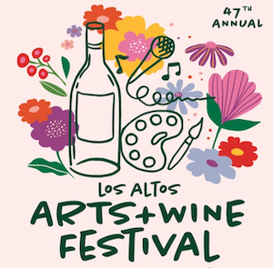 Logo for Los Altos Arts & Wine Festival 2026