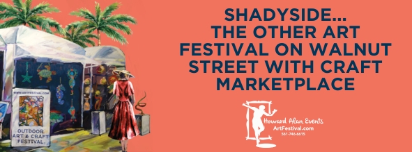 Logo for Shadyside...the other Art Fest on Walnut St w/ Craft Marketplace 5th Annual May 2026 Pittsburgh PA