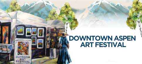 Logo for Downtown Aspen Art Festival (Aspen, CO) 23rd Annual July 2026 Howard Alan Events