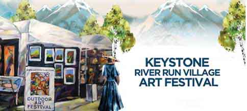 Logo for Keystone River Run Village Art Festival: July 2026 10th Anniversary (Keystone, CO) Howard Alan Event