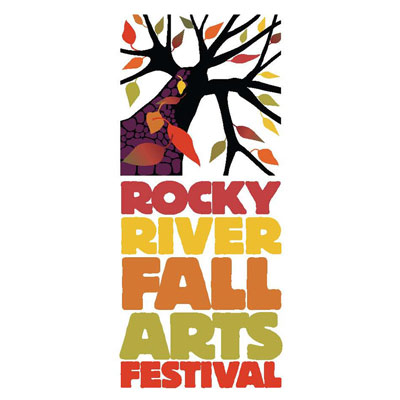 Logo for Rocky River Fall Arts Festival 2026