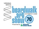 Logo for Virginia MOCA Boardwalk Art Show 70th Annual 2026