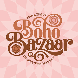 Logo for Boho Bazaar 2026