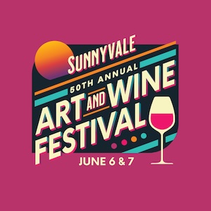 Logo for Sunnyvale Art & Wine Festival 2026
