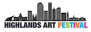 Logo for Highlands Art Festival 2026 (4th annual)