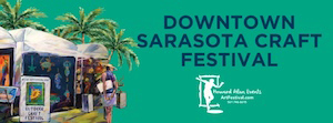 Logo for Downtown Sarasota Spring Craft Fair: May 2026, Sarasota, FL 6th Annual, ACE