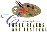 Logo for Covington Three Rivers Art Festival 2026