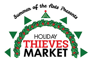 Logo for Holiday Thieves Market 2026
