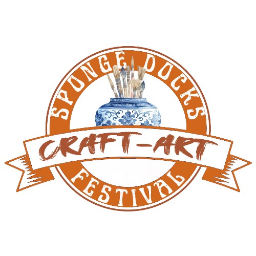 Logo for Tarpon Springs Sponge Docks Craft Art Festival 26th Annual October 2026