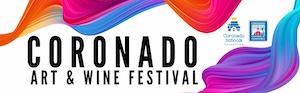 Logo for Coronado Art & Wine Festival 2026