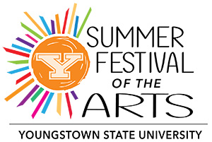Logo for Summer Festival of the Arts 2026, Youngstown State University