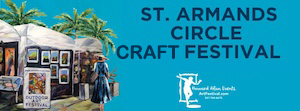 Logo for St. Armands Circle Art & Craft Festival: June 2026 24th Annual American Craft Endeavors