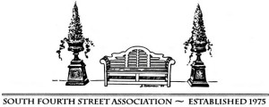 Logo for St. James Court Art Show (Fourth Street Section) 2026