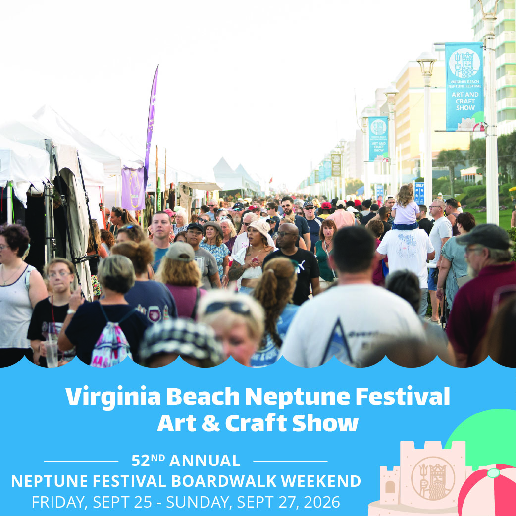 Logo for Virginia Beach Neptune Festival Art & Craft Show 2026 