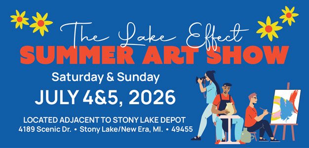 Logo for Lake Effect Artists Collective Summer Show 2026