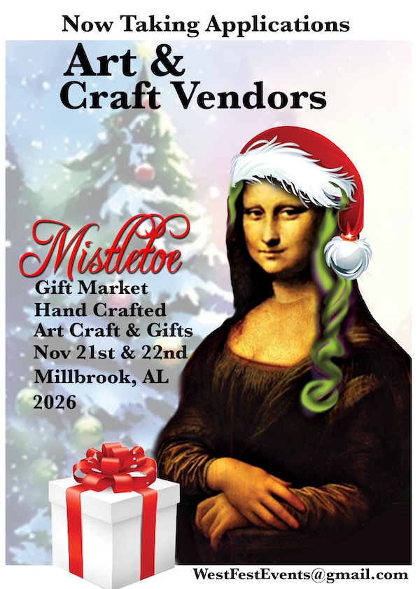 Logo for Mistletoe Art Craft & Gift Market 2026