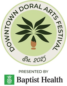 Logo for Downtown Doral Art Festival 2026 - Florida