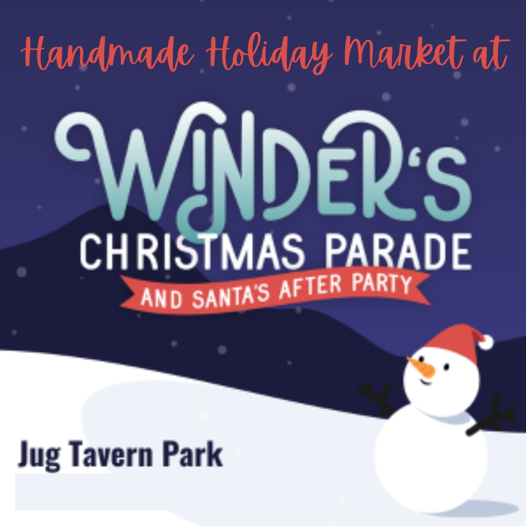 Logo for Winder Handmade Holiday Market 2026, (Winder, Ga)