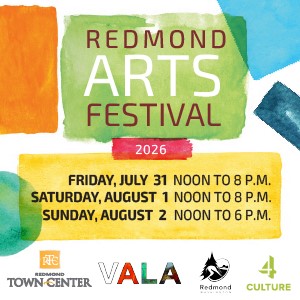 Logo for Redmond Arts Festival 2026