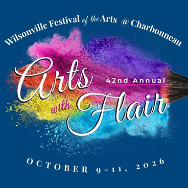 Logo for Wilsonville Festival of the Arts @ Charbonneau 2026