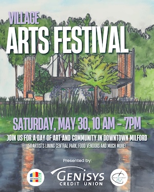 Logo for Village Arts Festival 2026