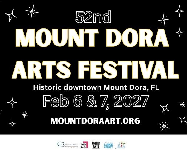ZAPP - Event Information - Mount Dora Arts Festival 52nd Annual 2027