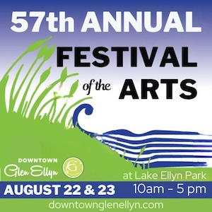 Logo for Glen Ellyn Festival of the Arts 2026