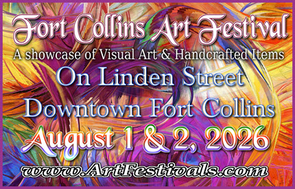 Logo for Fort Collins Art Festival 2026