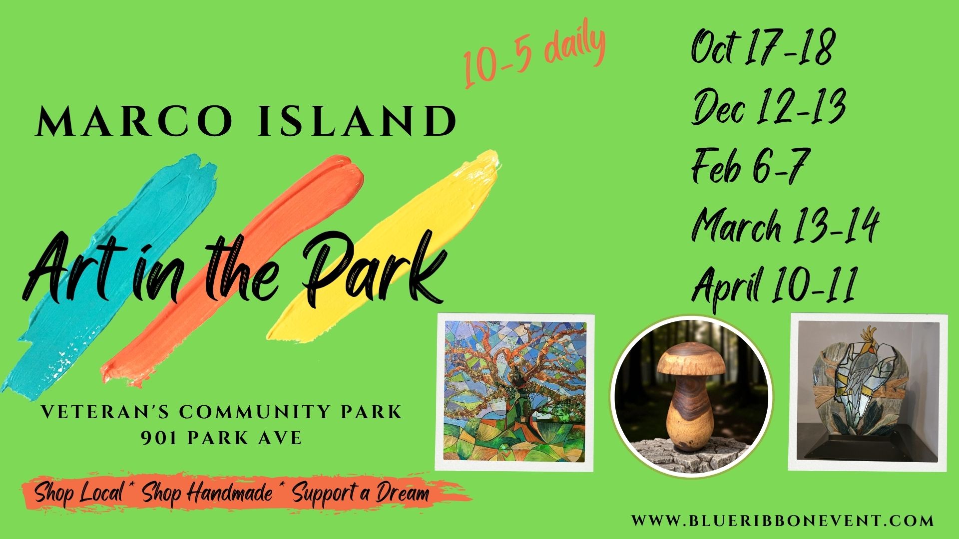 Logo for Marco Island Art in the Park - October 17-18, 2026