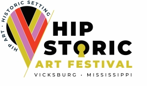 Logo for Vicksburg Hipstoric Art Festival 2026