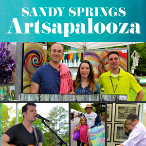 Logo for Sandy Springs Artsapalooza Spring:(16th Annual) 2027, Sandy Springs, Ga