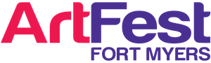 Logo for ArtFest Fort Myers 2027