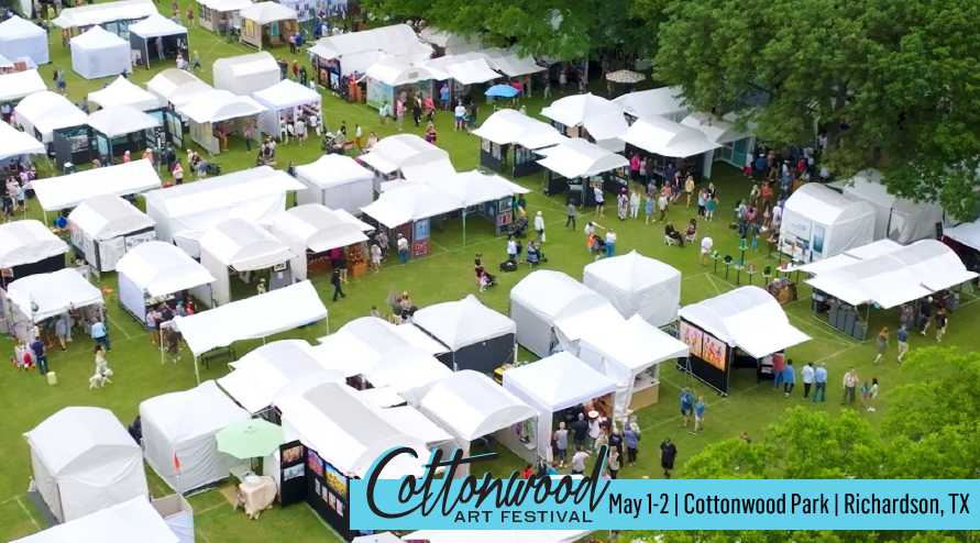 Logo for Cottonwood Art Festival Spring 2027