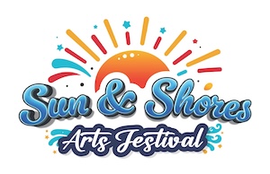Logo for Sun and Shores Art Festival 2027