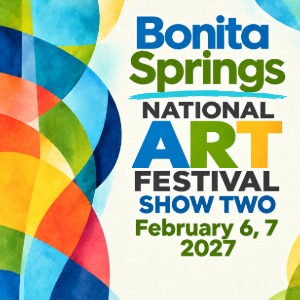 Logo for Bonita Springs National Art Festival 2027 (SHOW 2)