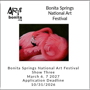 Logo for Bonita Springs National Art Festival 2027 (SHOW 3)