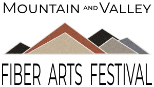 Logo for Mountain and Valley Fiber Arts Festival 2026