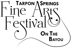 Logo for Tarpon Springs Fine Arts Festival on the Bayou 2027 52nd Annual Tarpon Springs FL