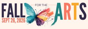 Logo for Fall for the Arts 2026