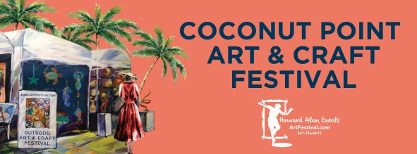 Logo for Coconut Point Art and Craft Festival January 2027 (Estero, FL) 3rd Annual American Craft Endeavors