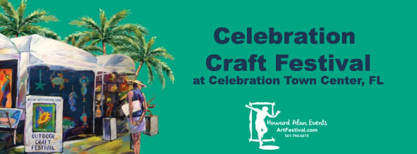 Logo for Celebration Craft Festival February 2027 American Craft Endeavors Celebration Town Center, FL