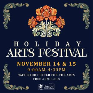 Logo for Holiday Arts Festival 2026