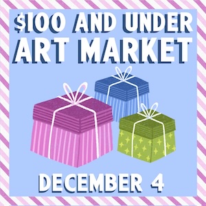 Logo for $100 & Under Art Market 2026