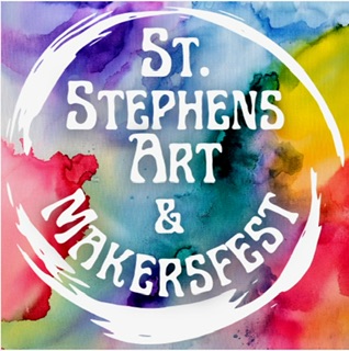 Logo for St. Stephen's Art Show & MakersFest 2027