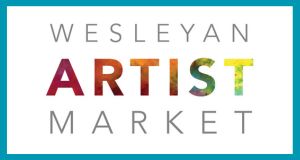 Logo for Wesleyan Artist Market 2027 - Professional Artist Application
