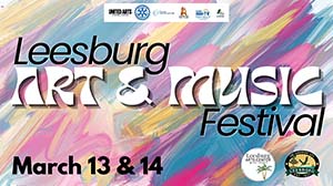 Logo for Leesburg Arts & Music Festival 2027