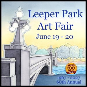 Logo for Leeper Park Art Fair 2027